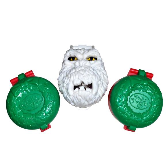 Vintage 1993 Bluebird Toys/ McDonalds Polly Pocket Miniature Play Set 3 PC Lot - Picture 11 of 11